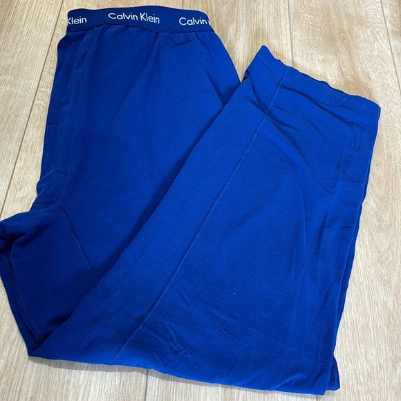 Men’s Calvin Klein blue ultra soft pajama pants, size XL - Picture 5 of 5